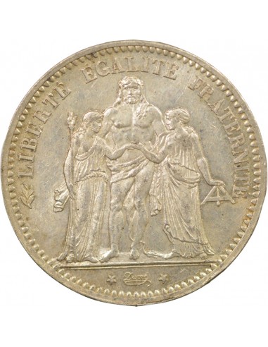 5 francs Argent 1874 A Paris