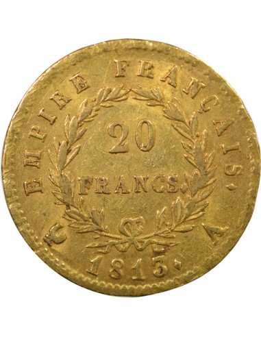 Roi d'Italie 20 francs Or 1813 A Paris