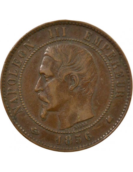 Napoléon III 10 Centimes Bronze 1856 K Bordeaux