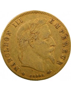 5 Francs Or 1864 BB Strasbourg 2