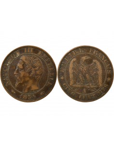 Napoléon III 5 Centimes Bronze 1854 A Paris