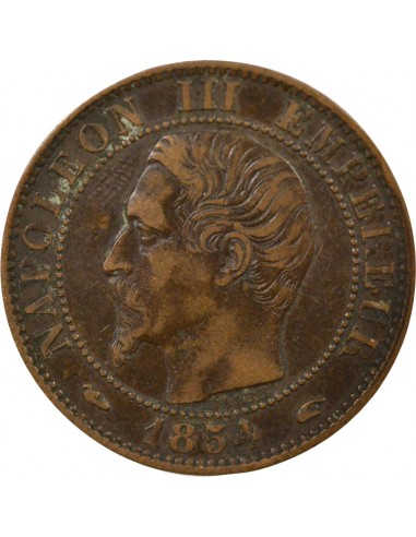 Napoléon III 5 Centimes Bronze 1854 A Paris