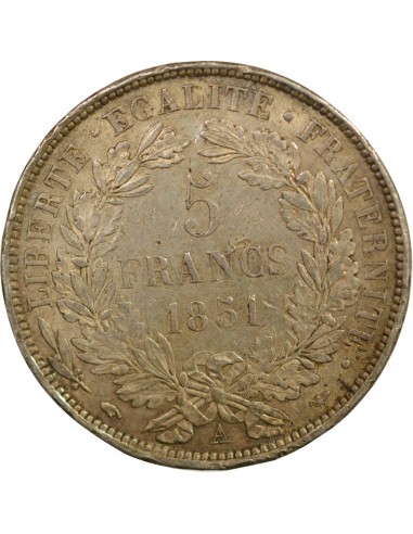 5 Francs Argent 1851 A Paris