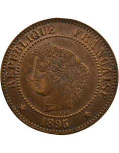 2 Centimes Bronze 1895 A Paris 2