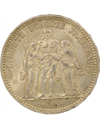 5 francs Argent 1874 A Paris