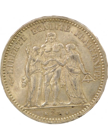 5 francs Argent 1874 A Paris
