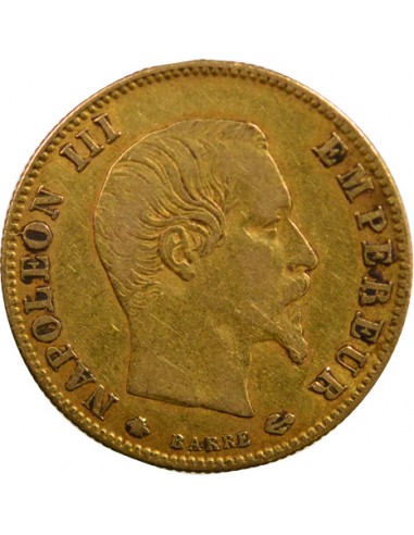 5 Francs Or 1859 BB Strasbourg