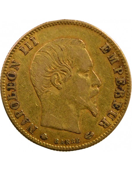 5 Francs Or 1859 BB Strasbourg