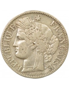 Céres - Demeter 2 francs Argent 1881 A Paris 2