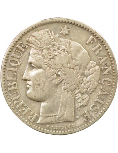 Céres - Demeter 2 francs Argent 1881 A Paris