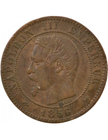 Napoléon III 2 Centimes Bronze 1856 B Rouen