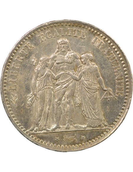 5 francs Argent 1875 A Paris