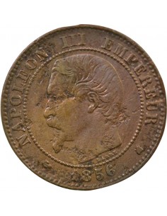 Napoléon III 2 Centimes Bronze 1856 K Bordeaux 2