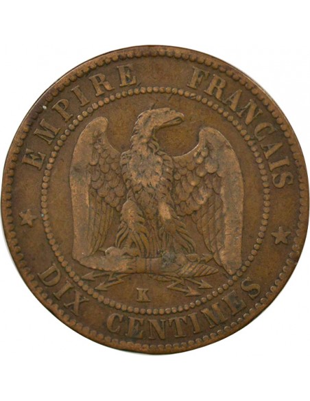 Napoléon III 10 Centimes Bronze 1861