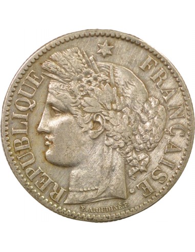 Céres - Demeter 2 francs Argent 1895 A Paris
