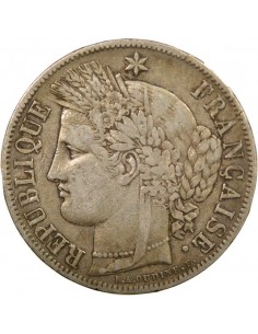 5 Francs Argent 1850 A Paris 2