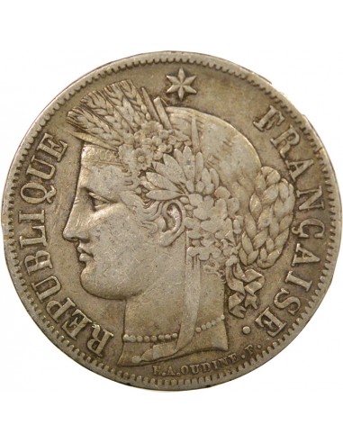 5 Francs Argent 1850 A Paris