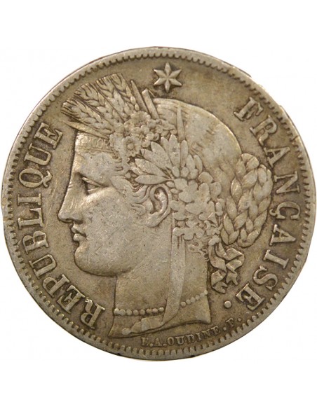 5 Francs Argent 1850 A Paris