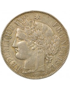 5 Francs Argent 1870 K Bordeaux 2