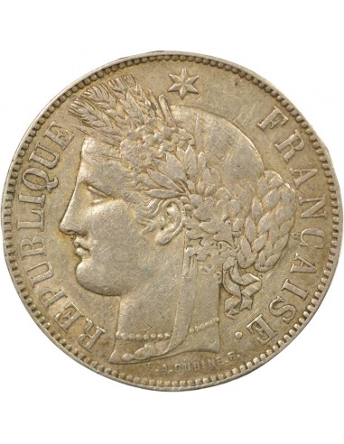 5 Francs Argent 1870 K Bordeaux