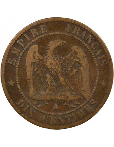 Napoléon III 10 Centimes Bronze 1865 A Paris
