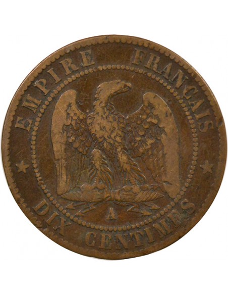 Napoléon III 10 Centimes Bronze 1865 A Paris