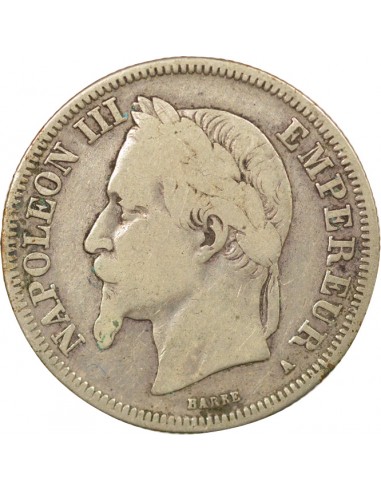 Napoléon III 2 francs Argent 1868 A Paris