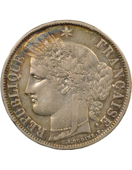 5 Francs Argent 1870 A Paris