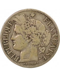 Céres - Demeter 2 francs Argent 1872 K Bordeaux 2