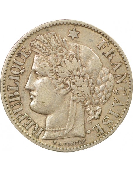 Céres - Demeter 2 francs Argent 1887 A Paris
