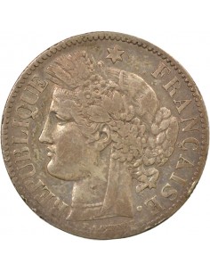 Céres - Demeter 2 francs Argent 1887 A Paris 2
