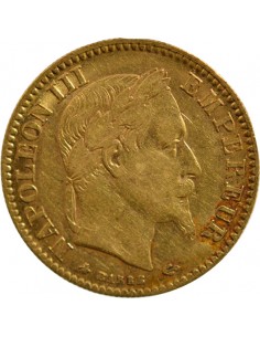 Napoléon III 10 francs Or 1863 A Paris 2