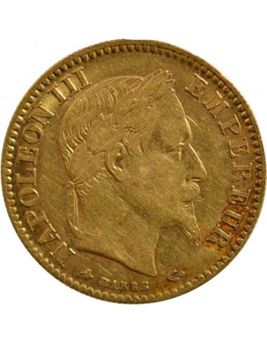 Napoléon III 10 francs Or 1863 A Paris