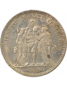 5 francs Argent 1873 A Paris 2
