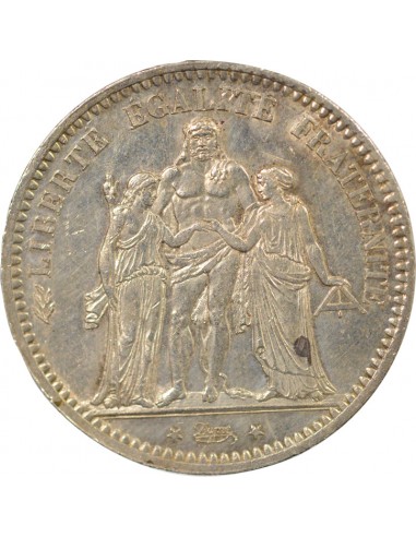 5 francs Argent 1873 A Paris