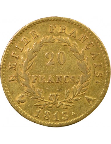 Roi d'Italie 20 francs Or 1813 A Paris