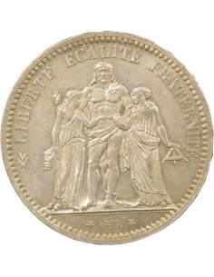 5 francs Argent 1873 A Paris 2