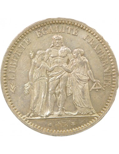 5 francs Argent 1873 A Paris