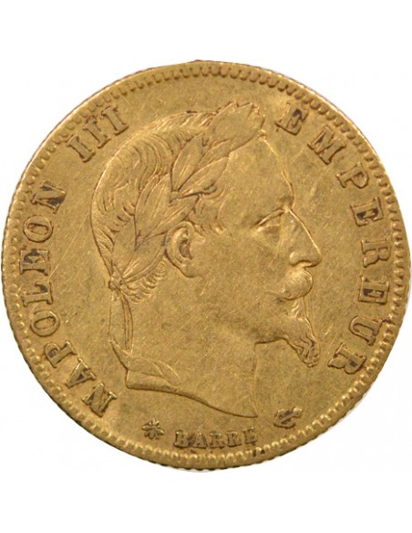 5 Francs Or 1867 A Paris