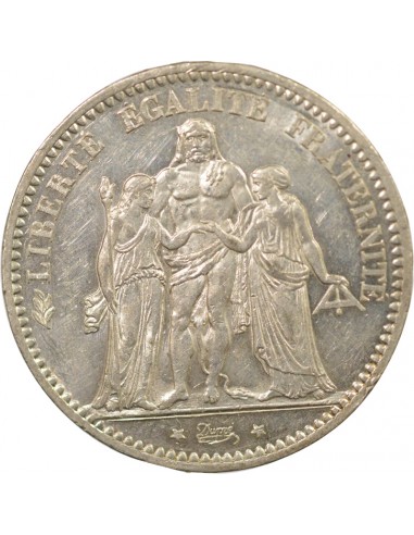 5 francs Argent 1873 A Paris