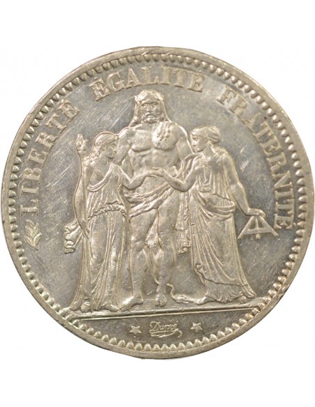 5 francs Argent 1873 A Paris