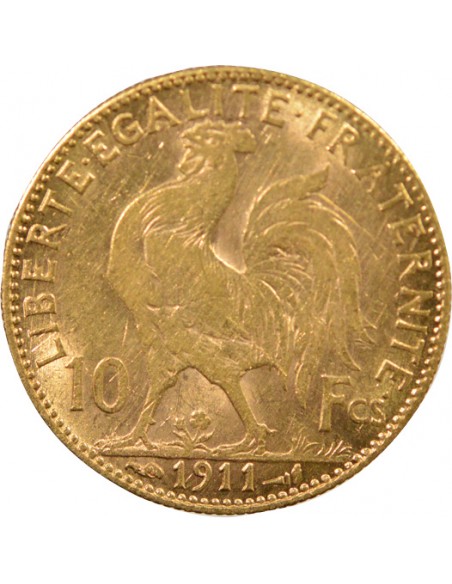 10 francs Or 1911