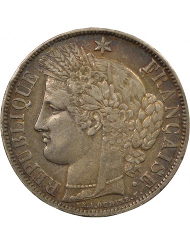 5 Francs Argent 1870 A Paris