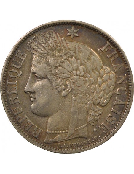 5 Francs Argent 1870 A Paris