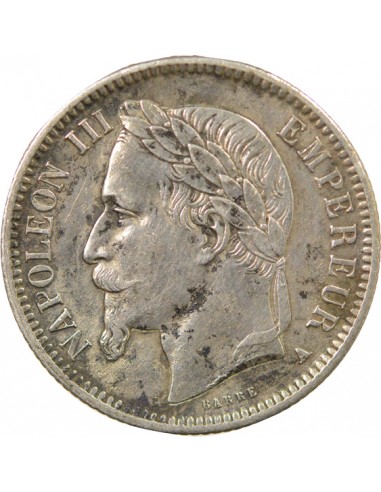 Napoléon III 1 franc Argent 1869 A Paris