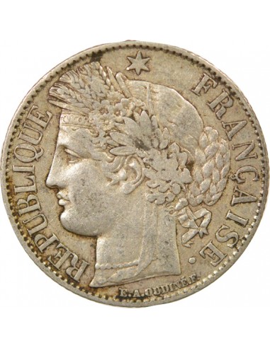 Céres - Demeter 2 Francs Argent 1887 A Paris