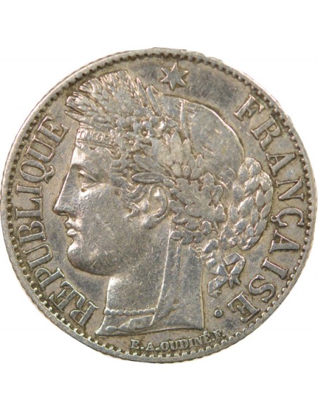 Céres - Demeter 2 Francs Argent 1895 A Paris
