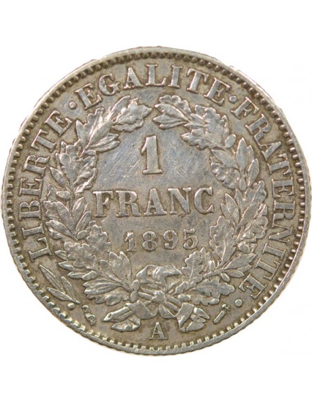 Céres - Demeter 2 Francs Argent 1895 A Paris