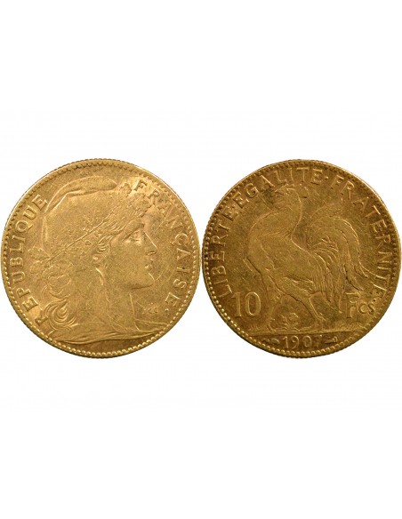 10 francs Or 1907