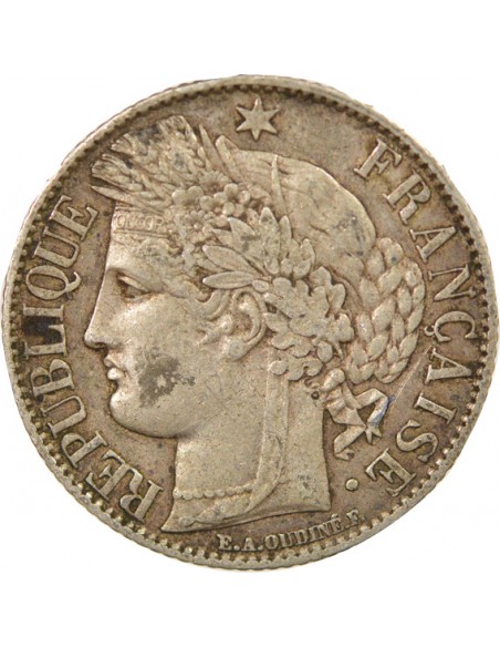 Céres - Demeter 2 Francs Argent 1887 A Paris